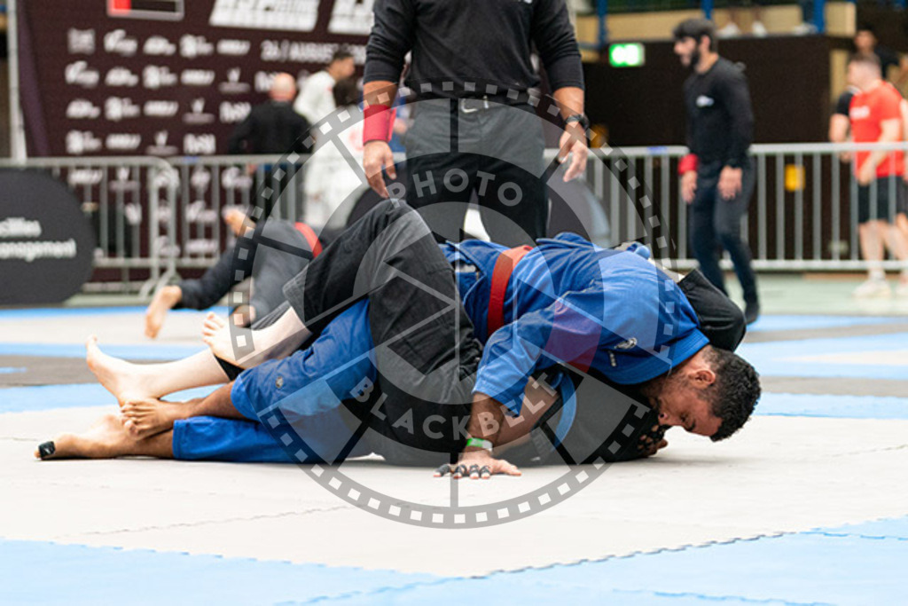 20230826PBB52096 | Fighters compete during the AJP INTLPRO BJJ and grappling competition in Hamburg, Germany, on August 26 2023.