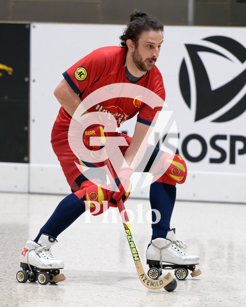 LNA - Geneve RHC v RC Biasca |  during the LNA match between Geneve RHC and RC Biasca at Centre Sportif Queue D'Arve in Geneve, Switzerland
