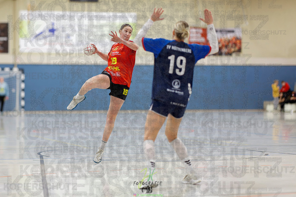 Frauen Regionalliga (HHV); HSG Wettenberg - TV Hüttenberg | Frauen Regionalliga (HHV); HSG Wettenberg - TV Hüttenberg am 06.12.2025 in Launsbach (Wettenberg) (Halle GS Launsbach (Wettenberg))Photo © 2025 - Jörg Heinrich - Realisiert mit Pictrs.com