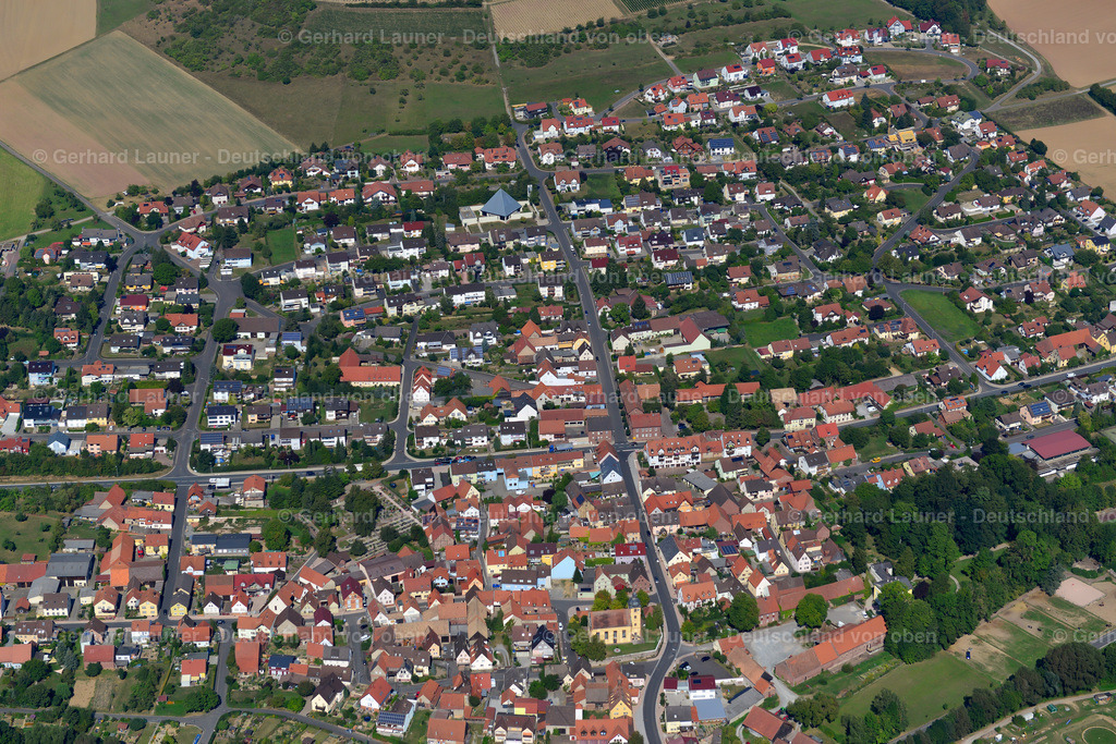 3650644 | UETTINGEN 13.09.2016 Stadtansicht des Innenstadtbereiches  in Uettingen im Bundesland Bayern, Deutschland // City view on down town  in Uettingen in the state Bavaria, Germany Foto: Gerhard Launer