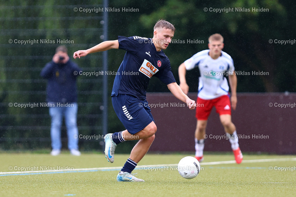 NH_BillstedtCup2025_Turnier_12072025 | Melvin Zimmer (FC Eintracht Norderstedt)Fußball I Herren I Billstedt Cup 2025 I Saison 2025-2026  I Finale I FC Eintracht Norderstedt - Hamburger SV U21 I 12.07.2025 I Öjendorfer Weg