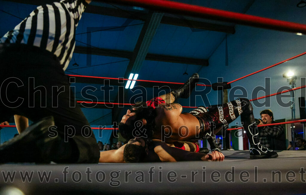 2023-11-11_136_Erding_Wrestlingshow | Erding, Deutschland, 11.11.2023:
Wrestling, Saison 2023, EWS Wrestling ERDING

Foto: Christian Riedel / fotografie-riedel.net