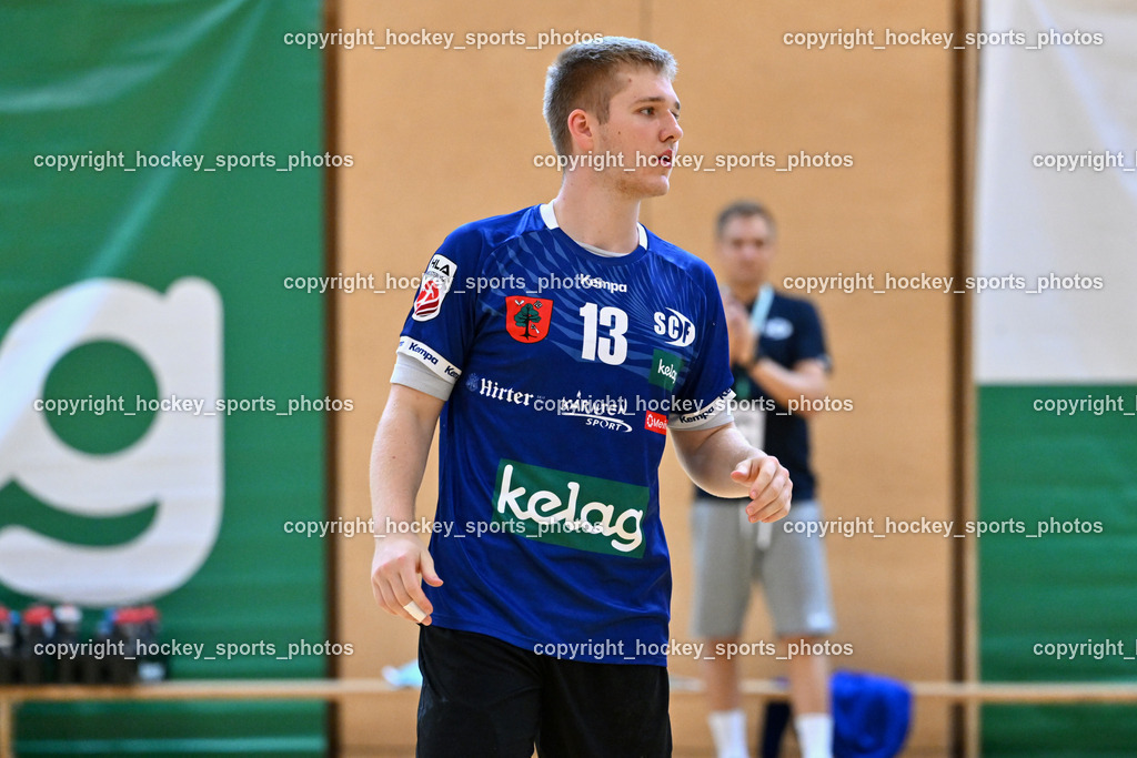 SC Ferlach vs. UHC Hollabrunn | #13 GYSIN David SC Ferlach, SC Ferlach vs. UHC Hollabrunn, SC Ferlach vs. UHC Hollabrunn am 20.09.2025 in Ferlach (Ballspielhalle Ferlach), Austria, (Photo by Bernd Stefan)