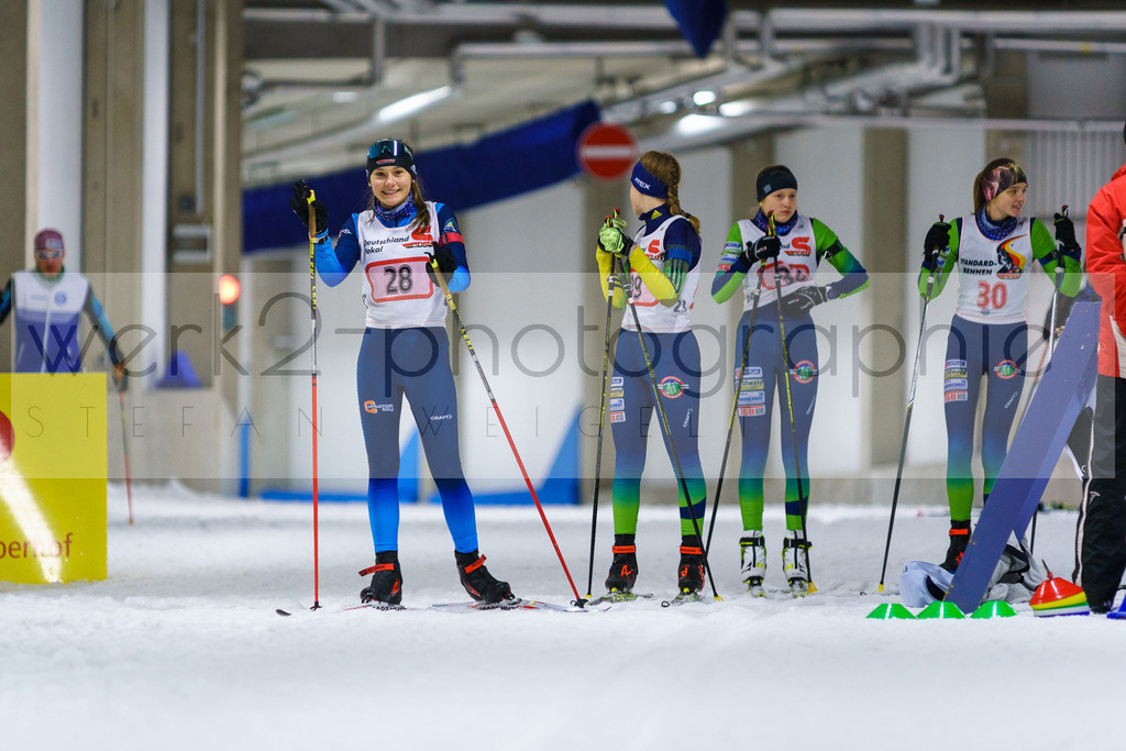 Testwettkampf Oberhof | Skihalle Oberhof am 14. Januar 2023