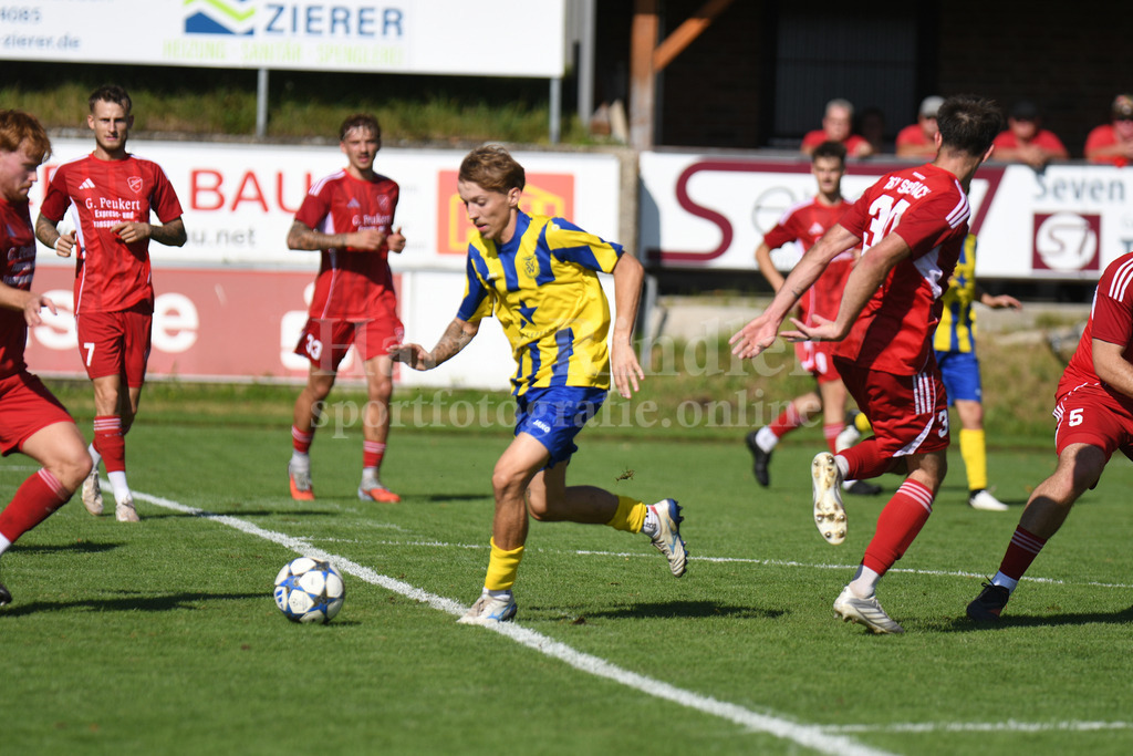 TSV Seebach : SV Wenzenbach | Nico Sturm (Wenzenbach #11) maschierte mehrfach durch die Seebacher Abwehr - Realisiert mit Pictrs.com