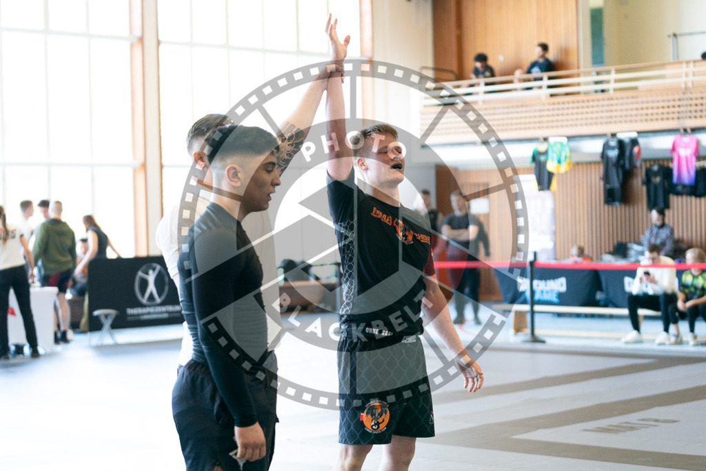 20250329PBB0318 | Fighters compete during the International Luta Livre (ILLCS) Germany IX Spring 2025 Competition spring on March 29, 2025 in Hannover, Germany.© Chiara Dazi