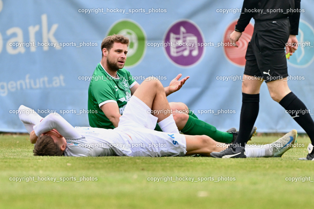 SAK vs. VST Völkermarkt | #6 Lukas Ladinig VST Völkermarkt, #11 Luka Jerin SAK, SAK vs. VST Völkermarkt, SAK vs. VST Völkermarkt am 21.03.2026 in Klagenfurt (Sportpark Welzenegg), Austria, (Photo by Bernd Stefan)