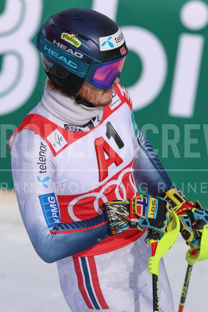 Audi FIS Ski World Cup: Men’s Slalom – Hahnenkamm Race, Kitzbuehel | Kitzbuehel, Austria, 25.Jan.26 - Alpine Skiing - FIS World Cup, Hahnenkamm Race, Slalom, men. The image shows McGRATH Atle Lie (NOR, Head).