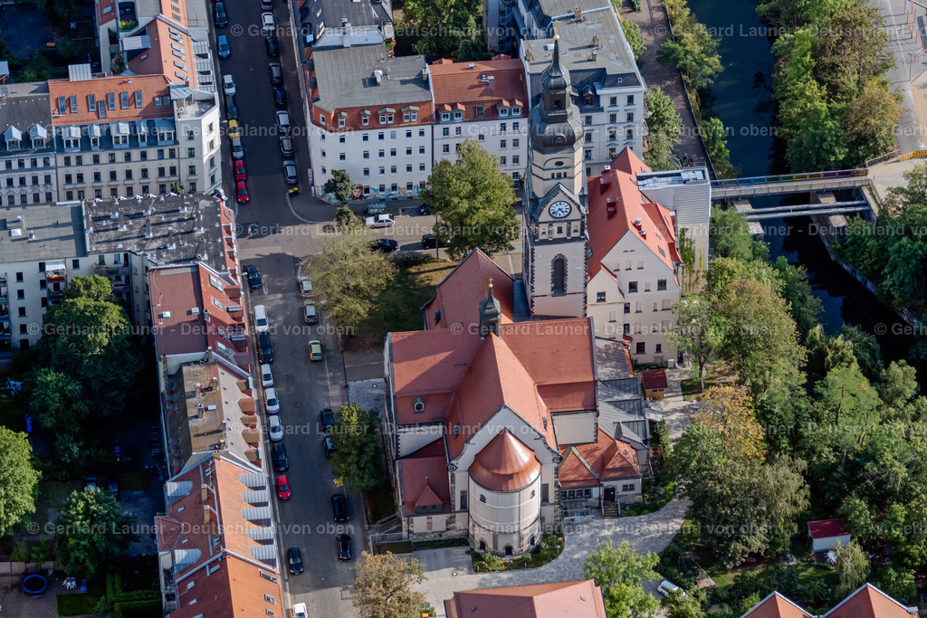 4040211 | LEIPZIG 14.09.2020 Gebäudekomplex der Hotelanlage "PHILIPPUS Leipzig Inklusionshotel" im ehemaligen Kirchengebäude der "Philippuskirche" an der Aurelienstraße im Ortsteil Lindenau in Leipzig im Bundesland Sachsen, Deutschland. Weiterführende Informationen bei: PHILIPPUS Leipzig gGmbH. // Complex of the hotel building "PHILIPPUS Leipzig Inklusionshotel" in the former church building of the "Philippuskirche" on Aurelienstrasse in the district Lindenau in Leipzig in the state Saxony, Germany. Further information at: PHILIPPUS Leipzig gGmbH. Foto: Gerhard Launer