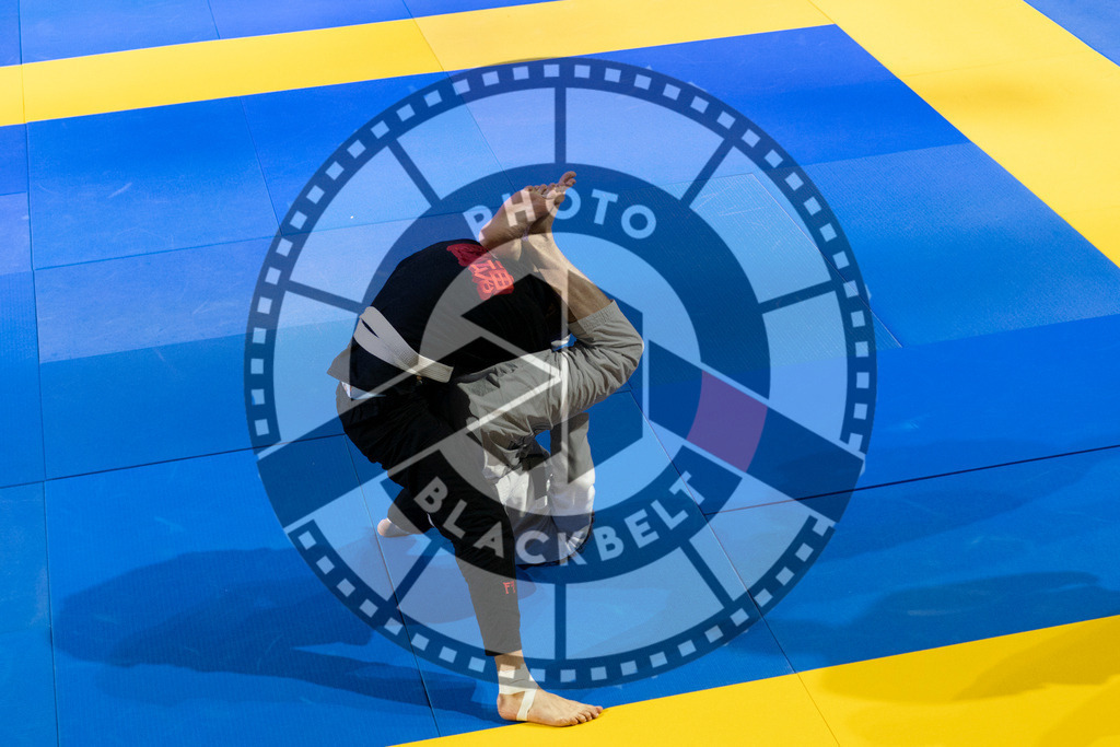 20240119PBB0087 | Fighters compete during the IBJJF European Championship in Paris, France, on January 19, 2024.