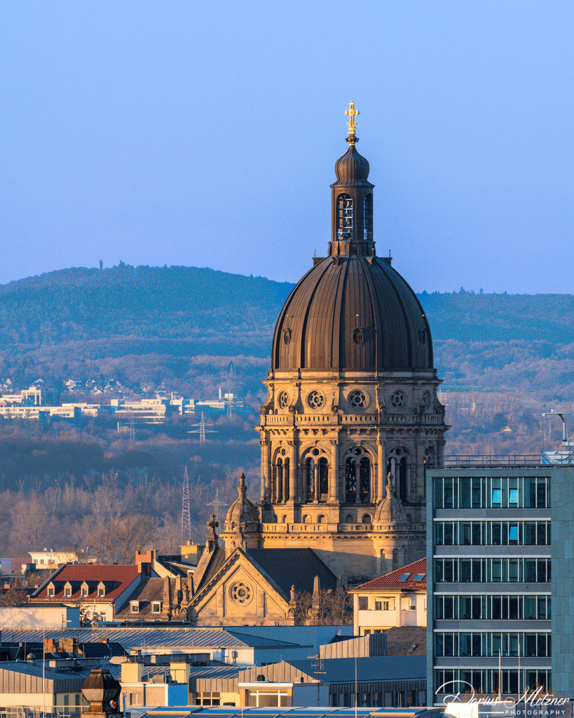 Die Christuskirche in Mainz | Die Evangelische Christuskirche an der Kaiserstrasse in Mainz