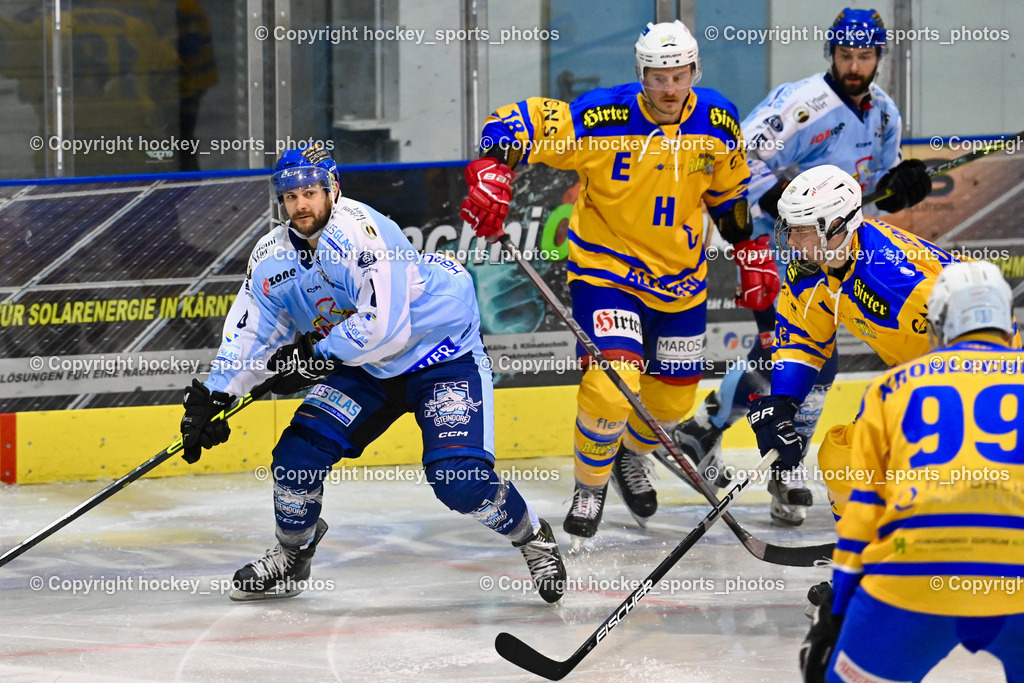 ESC Steindorf vs. EHC Althofen 22.2.2023 | #8 Martinz Christof, #18 Isopp Maximilian