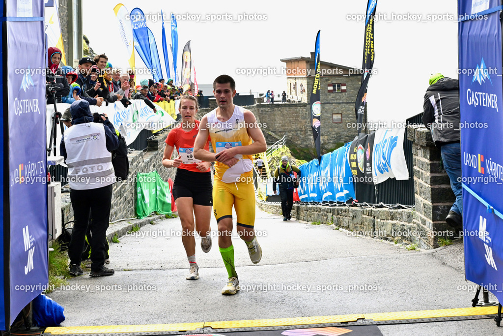 Großglockner Mountain Run | #39 GEIEREGGER Felix, #49 VETCHA Adela,  Großglockner Mountain Run, Großglockner Mountain Run 2024 am 07.07.2024 in Heiligenblut (Großglockner), Austria, (Photo by Bernd Stefan)