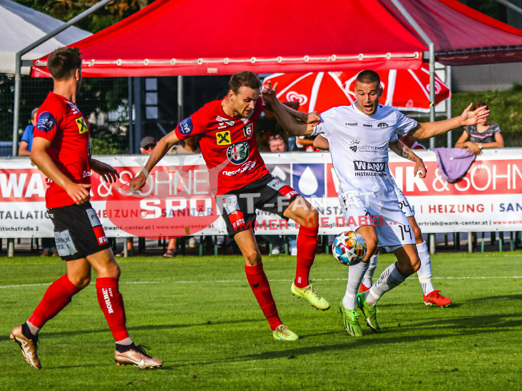 ASK Klagenfurt - Union Gurten Regionalliga 1. Runde | ASK Klagenfurt - Union Gurten am 28.07.2023 in Klagenfurt
(Stadion Fischl), Austria, (Photo by Ernst Krawagner sport-fan.at) - Realisiert mit Pictrs.com