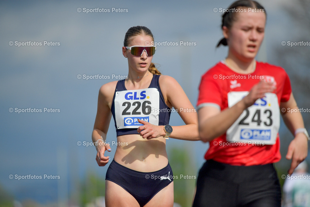 _KP18789_1 | 13.04.2025, xkaix, Leichtathletik Deutsche Meisterschaft 2025, Straßengehen v.l.  - Realisiert mit Pictrs.com