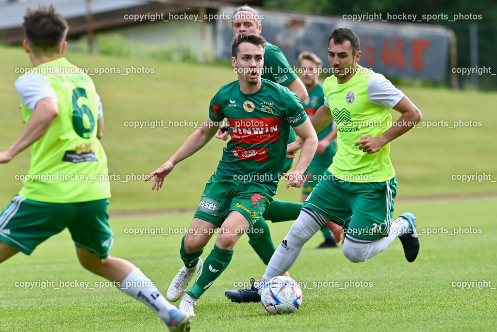 WSG Radenthein vs. SV Rapid Lienz 9.6.2023 | #9 Lukas Matthias Lassnig, #21 Miljan Urosevic