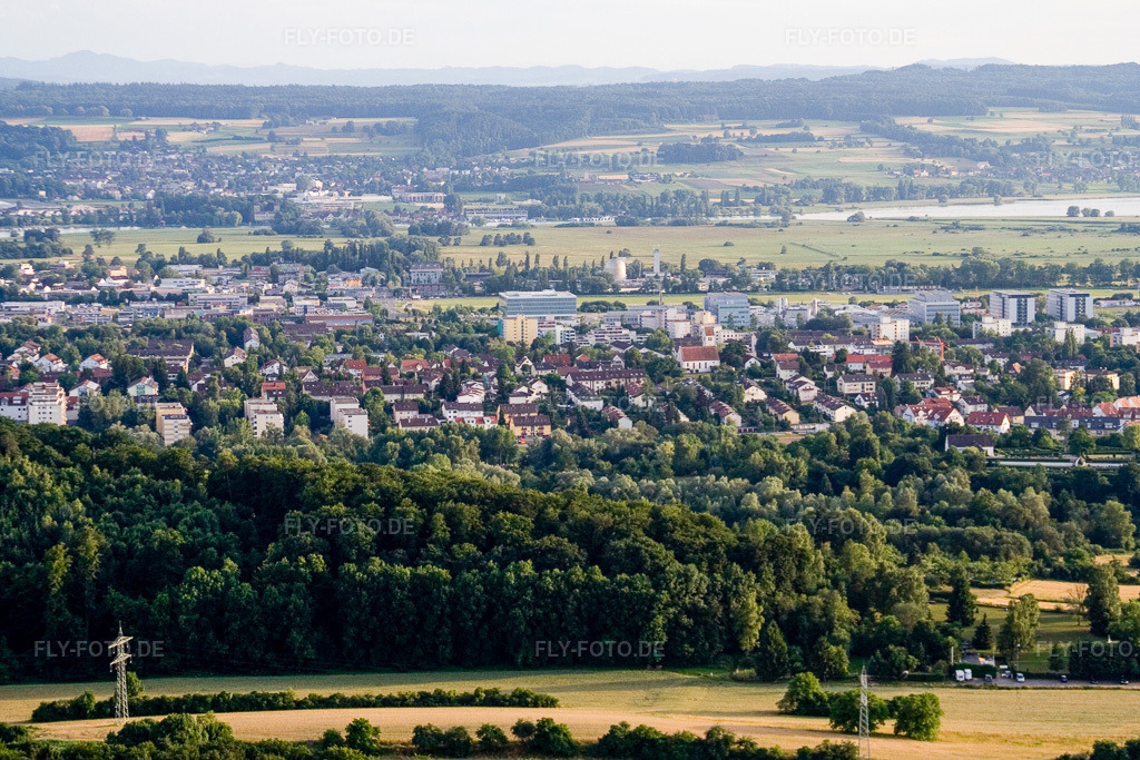 Luftbild: Konstanz, Wollmatingen im Ortsteil Wollmatingen in Konstanz im Bundesland Baden-Württemberg in Deutschland. Foto: IMG_11590.jpg vom 05.07.2008 durch Werner Riehm/FLY-FOTO.de