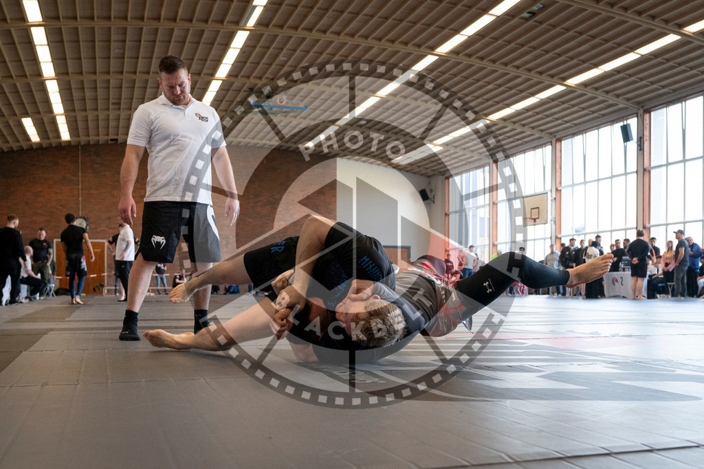 20240309PBB7127 | Fighters compete during the International Luta Livre (ILLCS) Spring Championship in Hannover, Germany, on March 9, 2024.