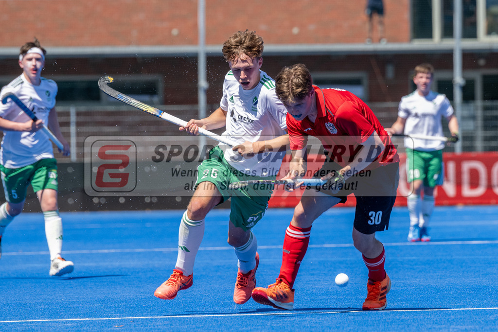 SFE_20230708_0055 | EuroHockey EM U18 Boys Austria vs Ireland am 08.07.2023 in Krefeld (Gerd-Wellen-Hockeyanlage), Photo: Stephan Fehrmann 2023 (Sports-Gallery)