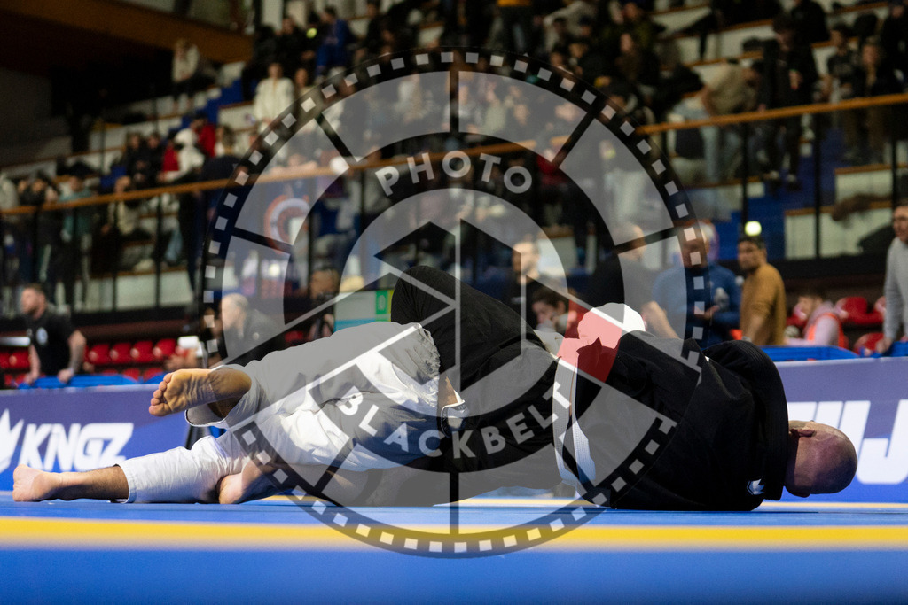 20240119PBB0317 | Fighters compete during the IBJJF European Championship in Paris, France, on January 19, 2024.