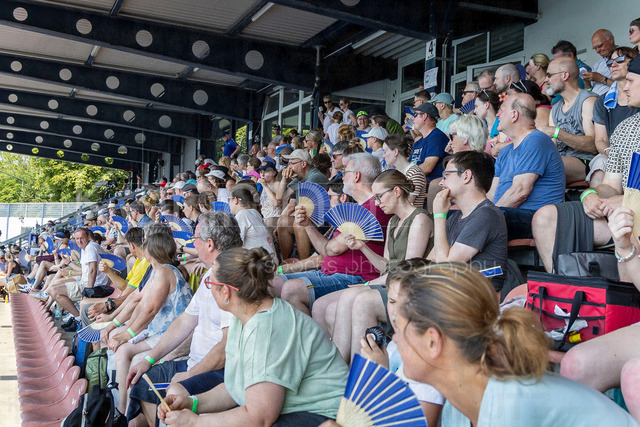 Multisport Event; Ratingen, 27.06.2026 | RATINGEN, GERMANY - JUNE 27, 2026 : Fans in the shadow competing during the Multisport Event at Stadion Ratingen on June 27, 2026 in Ratingen, Germany.