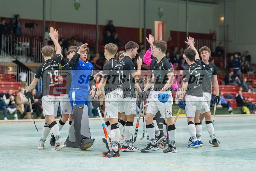 HK_20230305_106126 | Deutsche Meisterschaft MU16 Platz 5 Schwarz-Weiß Köln - TSV Mannheim am 5.3.2023 RWK, Köln ,