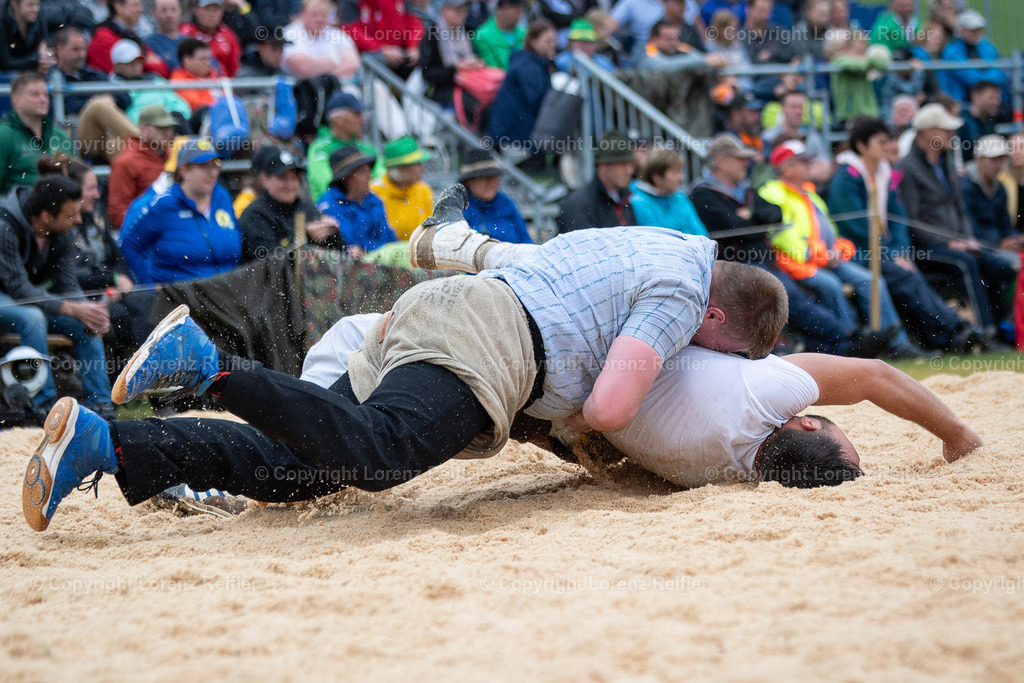 Schwingen -  Appenzeller Kantonal Schwingfest 2024 | Hundwil, 7.7.24, Schwingen - Appenzeller Kantonal Schwingfest.