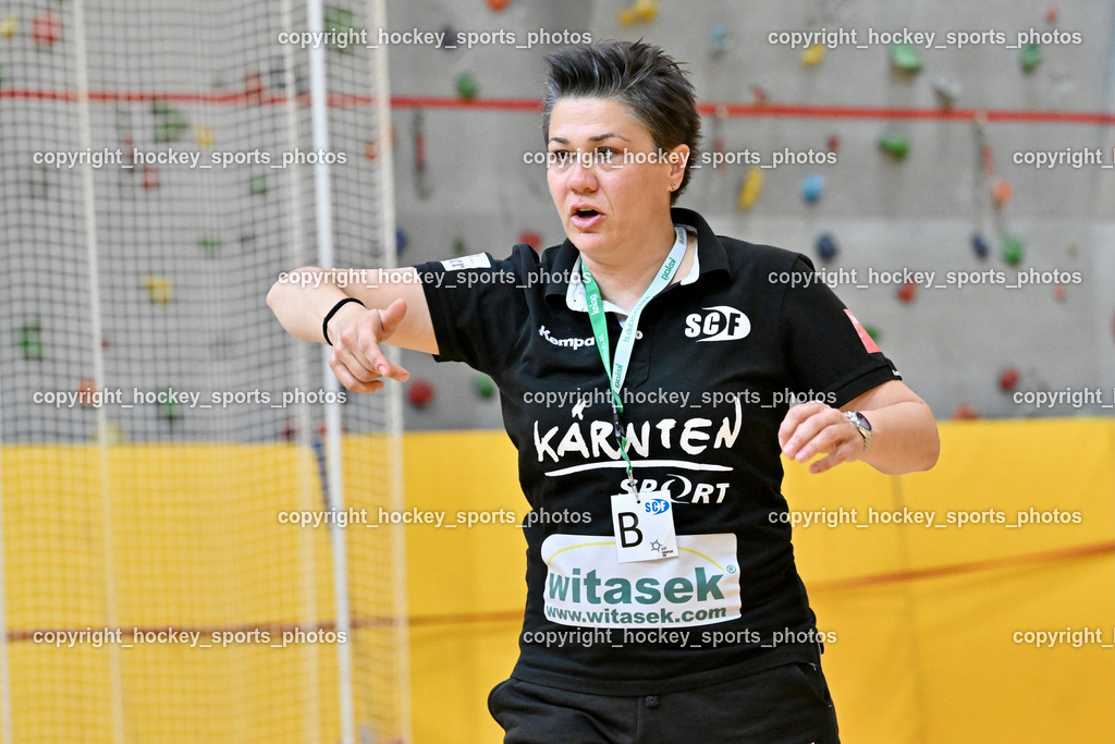 SC Ferlach vs. WAT Atzgersdorf | Kanjugovic Iva Headcoach SC Ferlach Damen, SC Ferlach vs. WAT Atzgersdorf, SC Ferlach vs. WAT Atzgersdorf am 12.05.2024 in Ferlach (Ballspielhalle Ferlach), Austria, (Photo by Bernd Stefan)