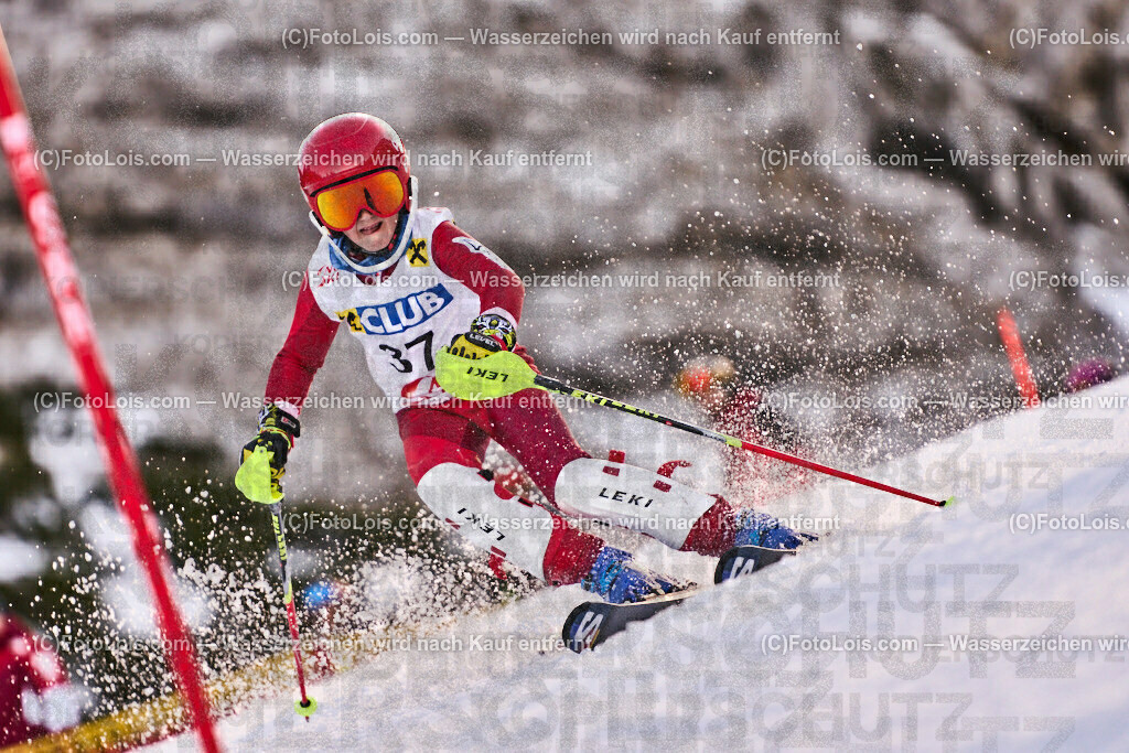 ALP2296_NWC-OAC-Slalom-I DG-II_Fahrngruber Valentin | (C)FotoLois.com, Alois Spandl, NWC+OAC-Schüler-Slalom 1 auf dem Hochkar, Sa 7. Jänner 2023.