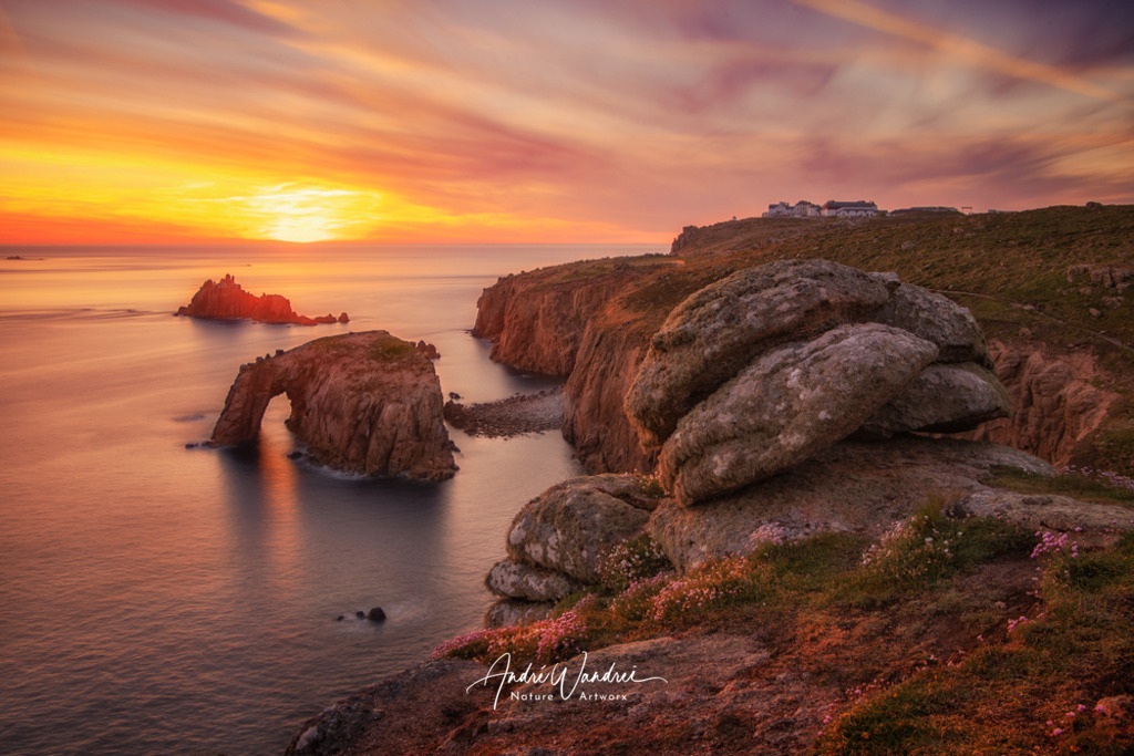 Lands End zum Sonnenuntergang | Andre Wandrei - Nature Artworx - Realisiert mit Pictrs.com