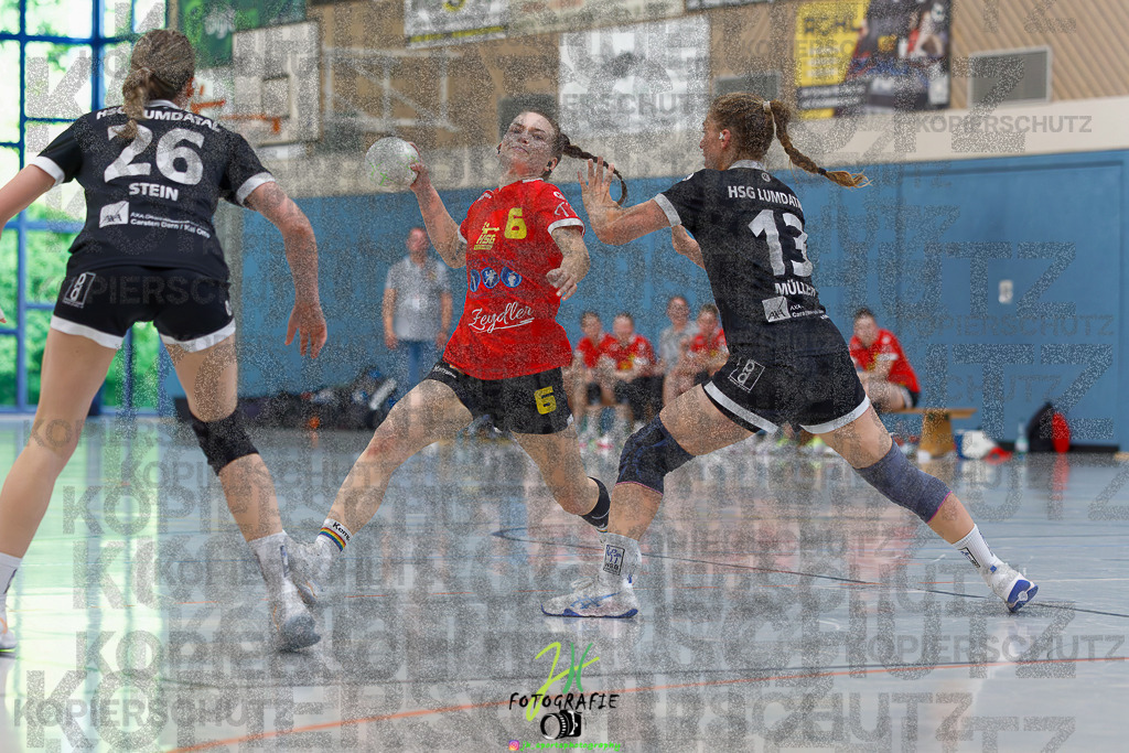 HSG Wettenberg - HSG Lumdatal | Wiederholungs-/Entscheidungsspiel um die Meisterschaft in der Frauen Oberliga Mitte und Aufstieg in die RegionalligaHSG Wettenberg - HSG Lumdatal am 11.05.2025 in Launsbach (Wettenberg) (Halle GS Launsbach (Wettenberg))Photo © 2025 - Jörg Heinrich - Realisiert mit Pictrs.com