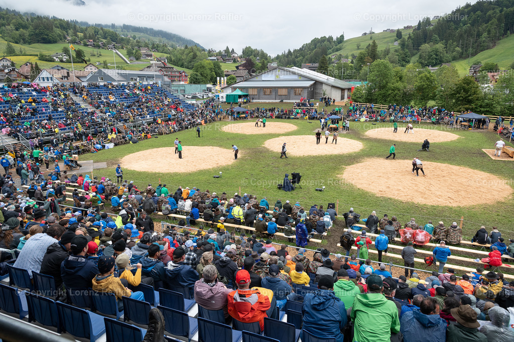 Schwingen -  St.Galler Kantonales 2025 | Unterwasser, 25.5.25, Schwingen - St.Galler Kantonales.
