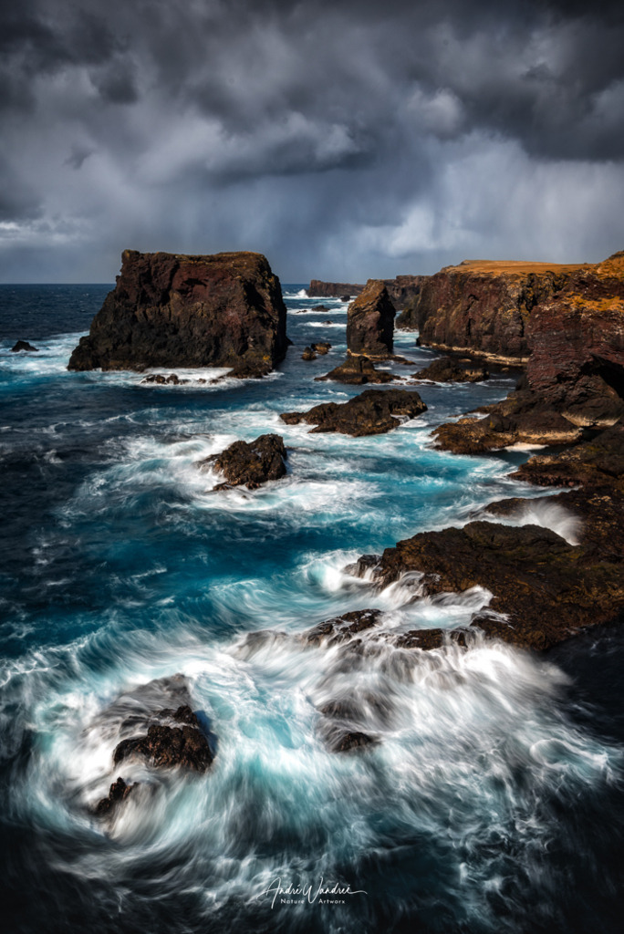 Klippen im Sturm | Andre Wandrei - Nature Artworx - Realisiert mit Pictrs.com