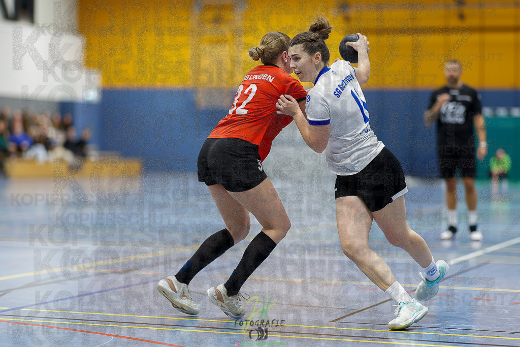 Frauen 2. Bezirksklasse; SG Rechtenbach - HSG Linden II | Frauen 2. Bezirksklasse; SG Rechtenbach - HSG Linden II am 16.11.2025 in Rechtenbach (Sporthalle Rechtenbach)Photo © 2025 - Jörg Heinrich - Realisiert mit Pictrs.com