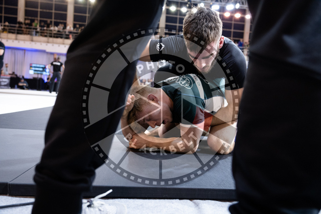 20260214PBB2602 | Fighters compete during the ADCC European Trials  competition day 1 in Belgrade, Serbia, on February 14, 2026.