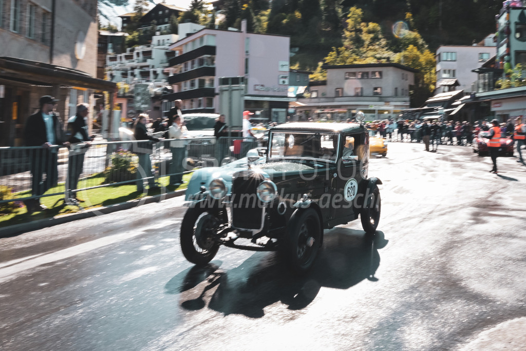 21. Arosa ClassicCar 2025 - 5. September 2025 | Rolf Engler aus Rapperswil (SUI) in einem Austin Ten SC aus dem Jahre 1933 mit Startnummer 620 am Arosa ClassicCar 2025 in der Kategorie Demo..@arosaclassiccar, @arosa.official, #arosaclassiccar, #arosa, #76curves, #classiccarBild: Sportfotografie Markus Aeschimann | www.markus-aeschimann.ch - Realisiert mit Pictrs.com