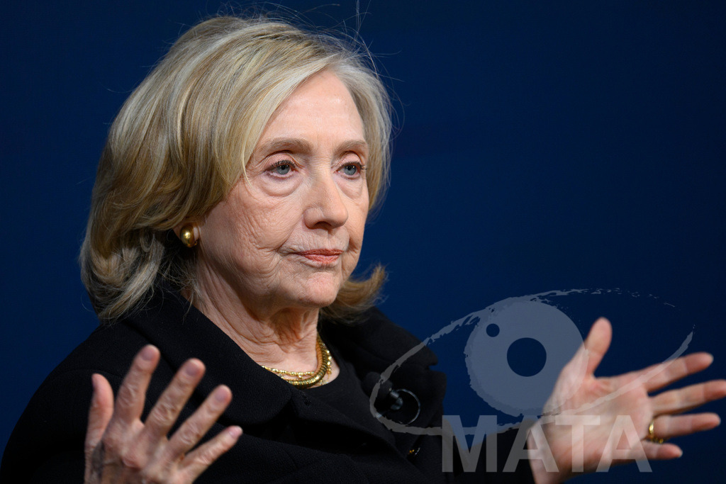 _DWA3970 | Die US-Politikerin Hillary Clinton auf der Veranstaltung Bridging Scholarship and Statecraft im Rahmen der Münchner Sicherheitskonferenz 2026. München, 13.02.2026 Bayern Deutschland  - Realisiert mit Pictrs.com