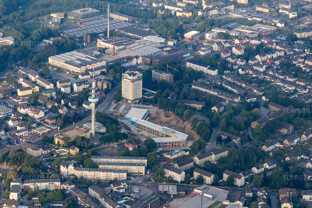 Luftbild: BKS im Ortsteil Kostenberg in Velbert im Bundesland Nordrhein-Westfalen in Deutschland. Foto: IMG_008387.jpg vom 19.07.2020 durch Werner Riehm/FLY-FOTO.de