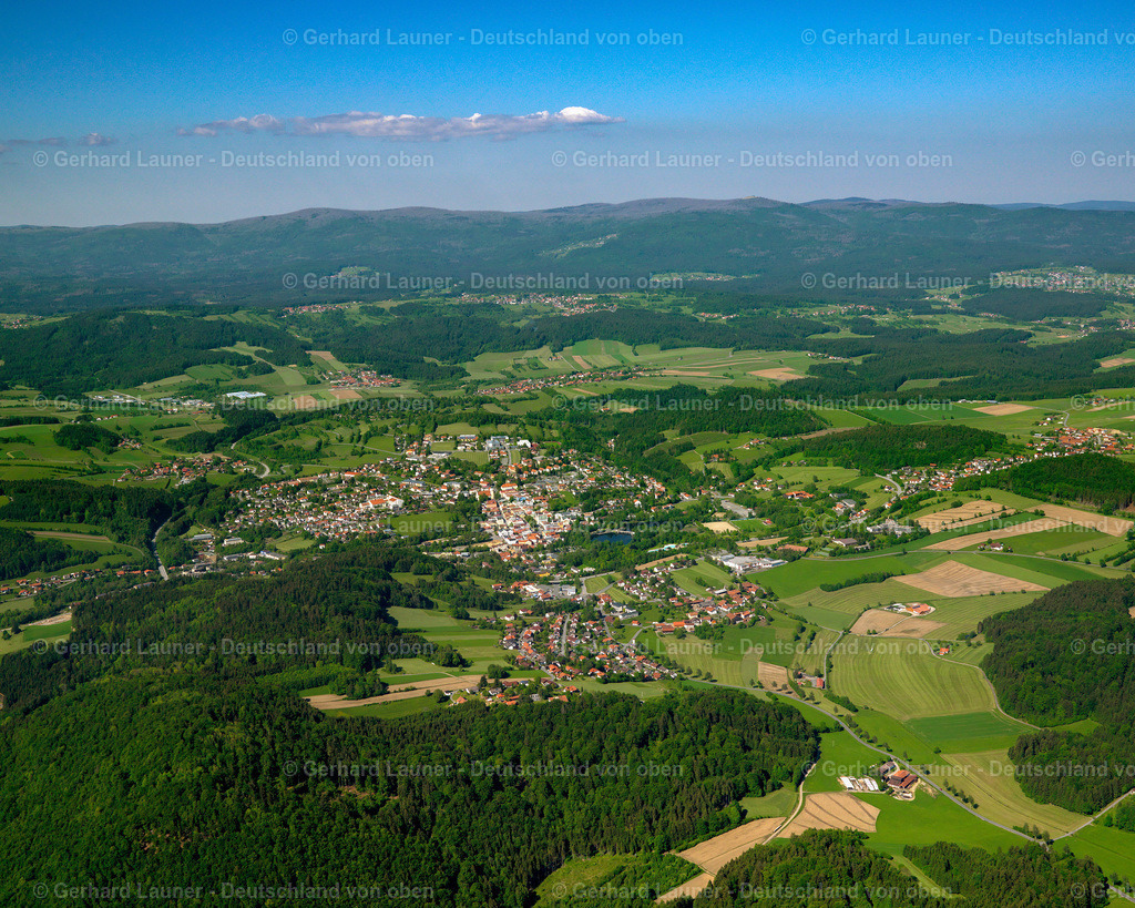 2724459 | Grafenau mit Blick auf den Nationalpark  des Bayerischen Waldes