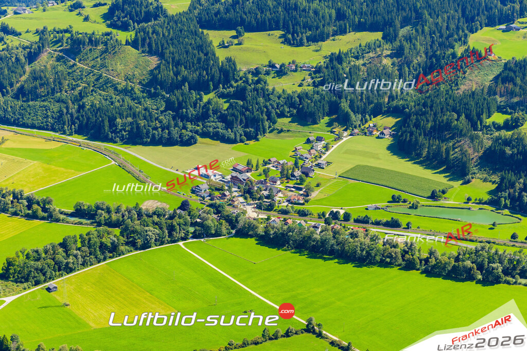 Tunzendorf Michaelerberg-Pruggern Bild- Das Luftbild wurde 2025 vom UL-Flugzeug heraus erstellt ( keine Drohnen Bilder! ) - Hochauflösende Luftaufnahme -Nicht vergleichbar mit Google Maps oder Satelittenbilder- Die Geschenkidee !Mit Lizenz und Bildrechte bestellbar