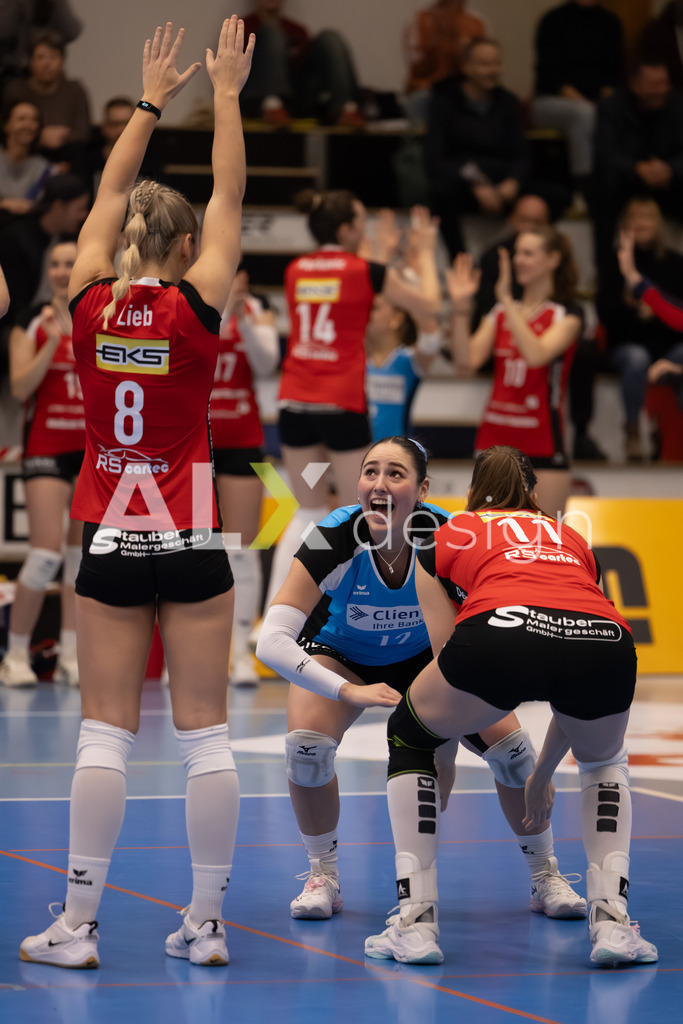 Volleyball I Frauen I Saison 2025-2026 I Volleyball NLA | Women I Round 16 I VC Kanti Schaffhausen - Viteos NUC I 31.01.2026 | 12 Isabella Loffreda (CH) (VC Kanti Schaffhausen) – Libera - Realisiert mit Pictrs.com