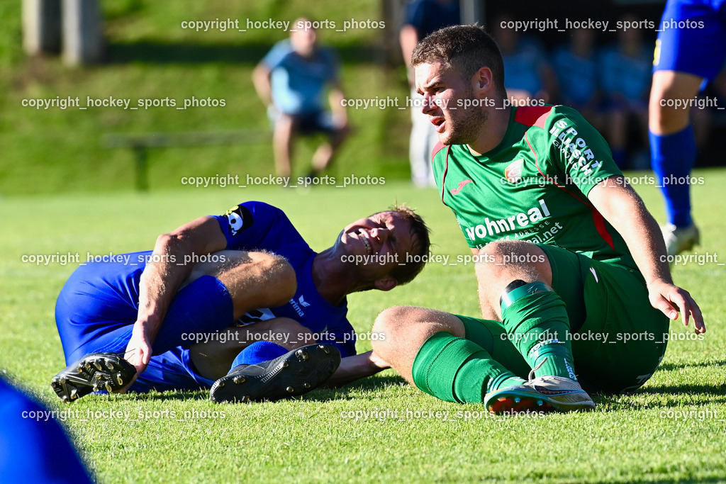 FC Gmünd vs. Union Matrei 19.8.2023 | #4 Martin Wibmer, #10 Marcel Rudolf Schönherr