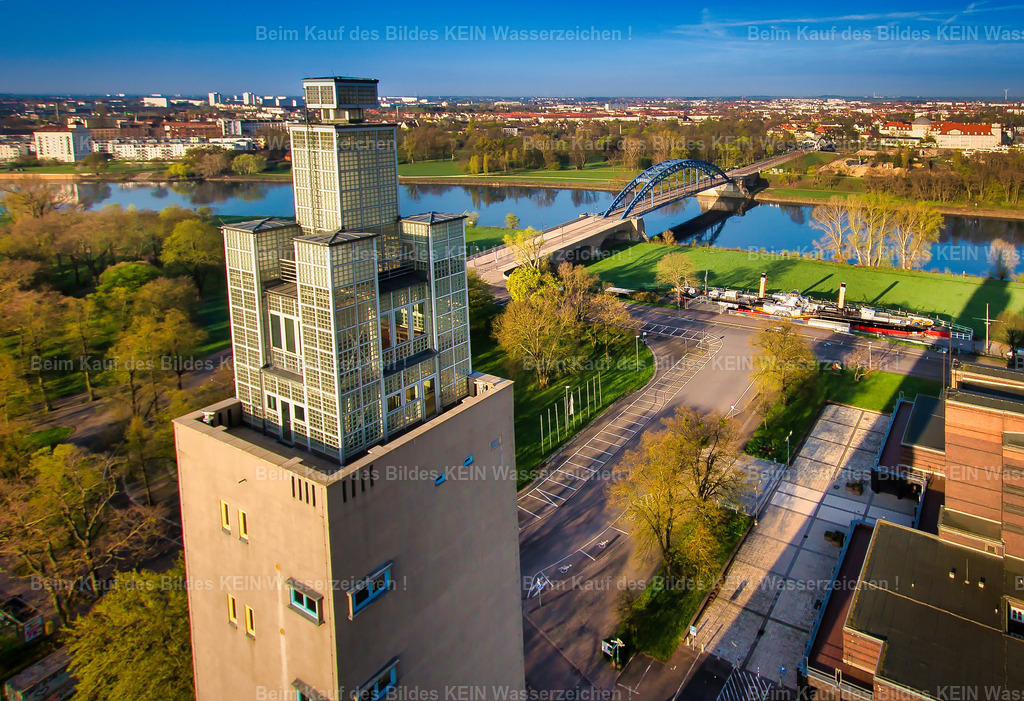 Magdeburg_Aussichtsturm Stadtpark-1016 | Luftbild Magdeburg Aussichtsturm - Realisiert mit Pictrs.com