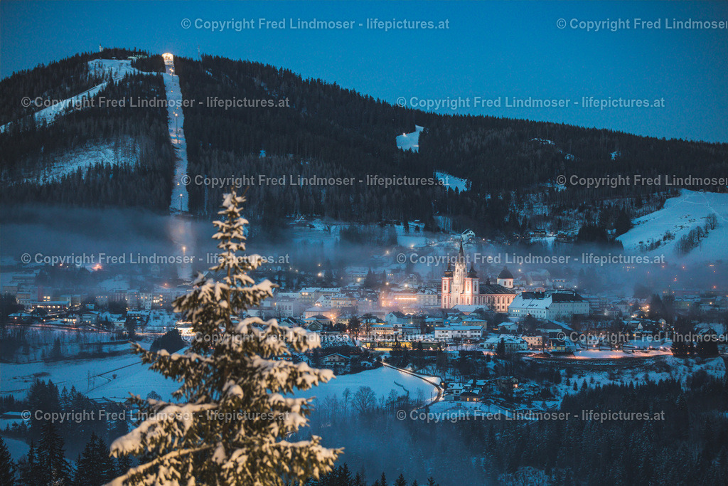 Basilika Mariazell Winter- | Fotos und Fotoprodukte - Realisiert mit Pictrs.com