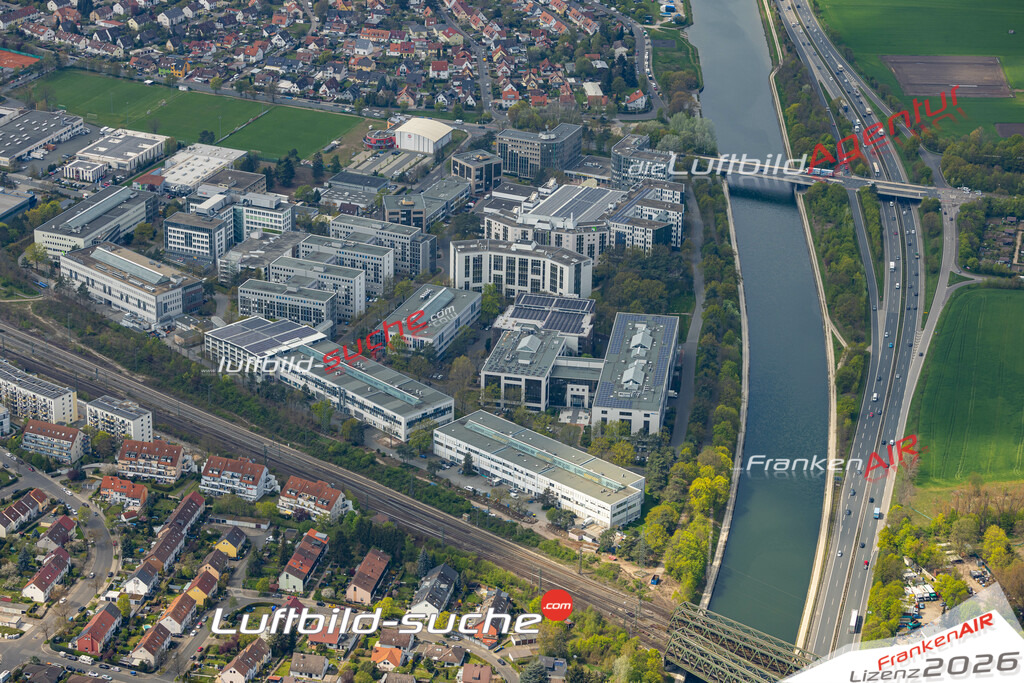 Das Luftbild zeigt Gebersdorf Nürnberg - Die Luftaufnahme wurde 2023 vom UL-Flugzeug aus erstellt ( keine Drohne ) - Hochauflösende Luftaufnahme - Für grossformatige Ausdrucke geeignet. Die Geschenkidee !Mit Lizenz und Bildrechte bestellbar