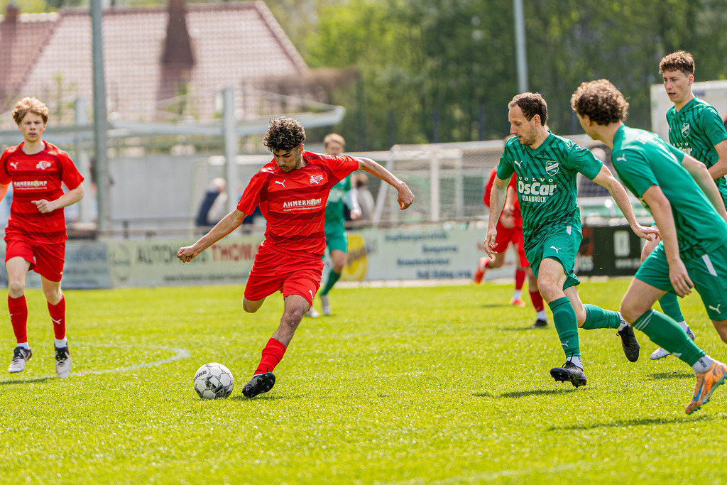 Fußball I Herren I Saison 2025-2026 I Kreisliga VEC I 23. Spieltag I SV GW Brockdorf II - VFL Oythe II I 04077 | jns.sportfotos - Realisiert mit Pictrs.com