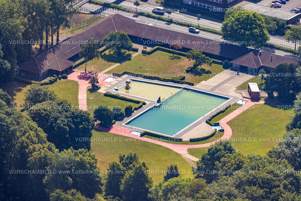 Dortmund220704446 | Luftbild, Freibad Stockheide, Borsigplatz, Dortmund, Ruhrgebiet, Nordrhein-Westfalen, Deutschland