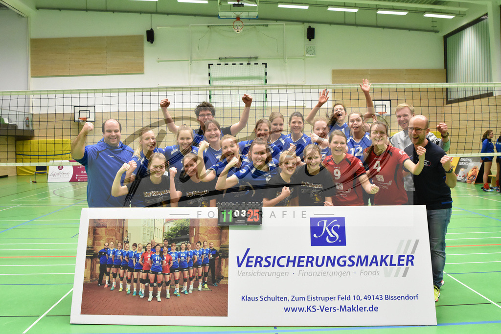 20200208_VCOASC_0012 | Volleyball, Frauen:   waehrend des Spiels der Regionalliga NordWest zwischen VC Osnabrueck und ASC 46 Goettingen in der Schlosswall-Halle am 08.02.2020 in Osnabrueck, Deutschland. - Realisiert mit Pictrs.com