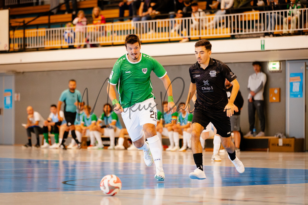 Futsal-Bundesliga, Saison 2025/2026, 4. Spieltag: SC Preußen Münster - SV Pars Neu-Isenburg | Futsal-Bundesliga, Saison 2025/2026, 4. Spieltag, SC Preußen Münster empfängt SV Pars Neu-Isenburg in der Universitäts-Sporthalle in Münster. Foto: sportfotografie.ms | Markus Paletta - Realisiert mit Pictrs.com