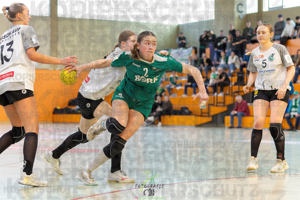 Jugendbundesliga wJA, Pokalrunde, HSG Kleenheim/Langgöns - Frisch Auf Göppingen | Jugendbundesliga wJA, Pokalrunde, HSG Kleenheim/Langgöns - Frisch Auf Göppingen am 28.02.2026 in Oberkleen (Weidig-Halle)Photo © 2026 - Jörg Heinrich - Realisiert mit Pictrs.com